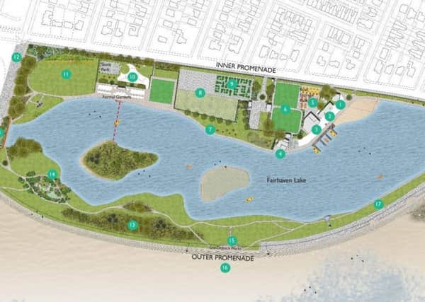 Fylde Councils plans for Fairhaven Lake