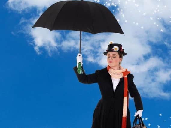 Evie Ashton plays Mary Poppins 
Image courtesy of Steve Smith @ Creative Portraits