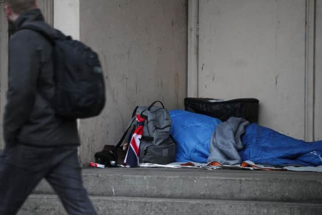 What to do when you see someone sleeping rough