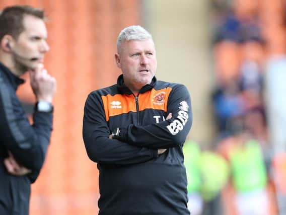Terry McPhillips has admitted he might need to freshen up his Blackpool side today