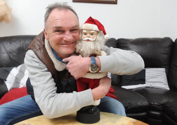 Igor Gieci spending Christmas and beyond in his new flat, thanks to the generosity of Blackpool people.
