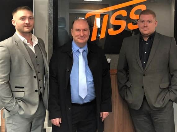 Sam Newsham, Steven Heatley-Hughes and Chris Baxter have joined TISS Ltd in Blackpool