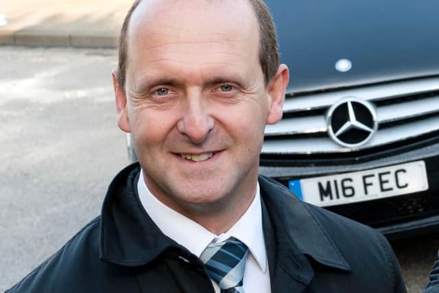 John Coombes, owner of Kirkham Macs Taxis