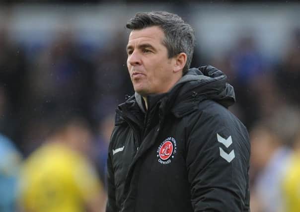 Fleetwood Town manager Joey Barton