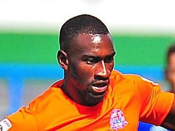 Gime Toure has not left AFC Fylde on good terms