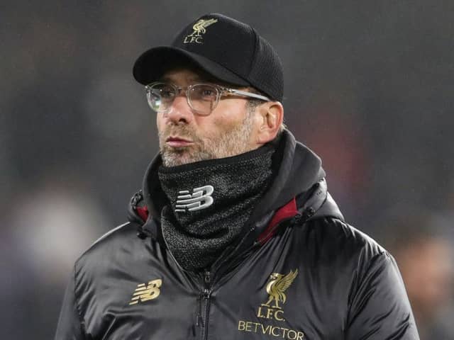 Liverpool manager Jurgen Klopp