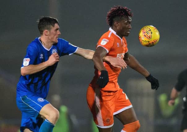 Armand Gnanduillet impressed against Rochdale on Boxing Day