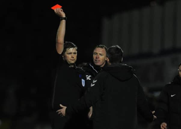 Joey Barton was sent off at Bristol Rovers seven days ago
