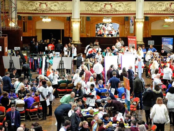 The Changing Horizons careers fair at the Winter Gardens last year
