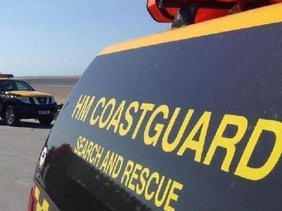Coastguard crews from both Lytham and Blackpool and Fleetwood were called into action.