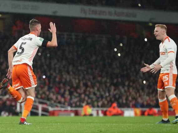 Blackpool take on Arsenal for the second time this season