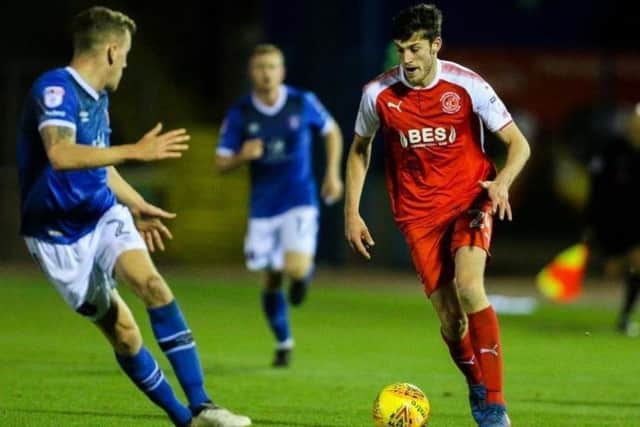 Ashley Nadesan looks set to feature for Fleetwood on Saturday against Oxford