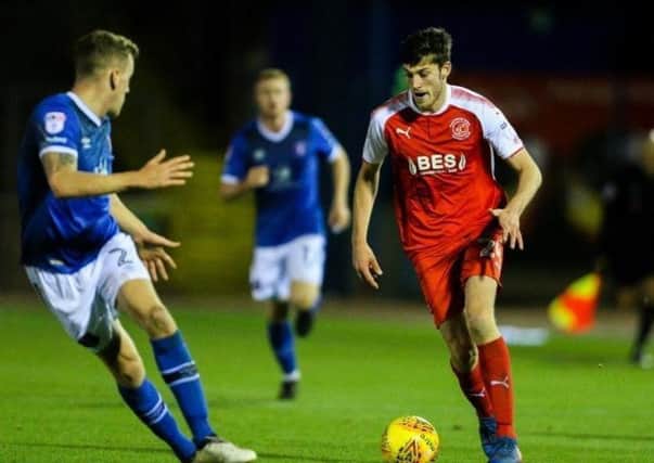 Ashley Nadesan looks set to feature for Fleetwood on Saturday against Oxford