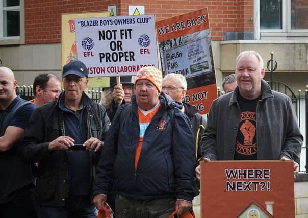 Blackpool fans have continually protested at their clubs running
