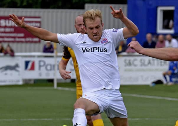 AFC Fylde's Ryan Croasdale Picture: Steve McLellan