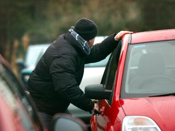 Blackpool motorists are being warned to not leave valuables in their vehicles.