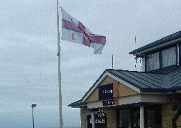 Fleetwood Lifeboat's  flag flies at half mast today in honour  ex-trawler skipperJohn Hardingham, who has died.