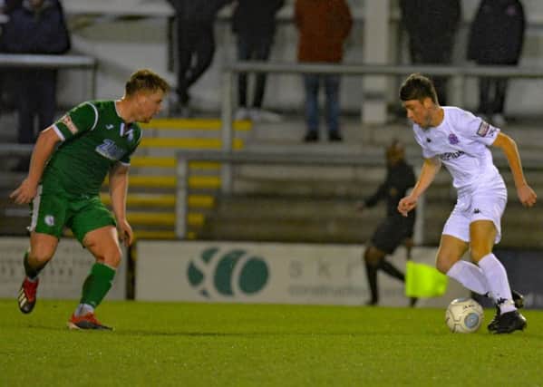 Youngster Sheldon Green made his debut for AFC Fylde Picture: Steve McLellan