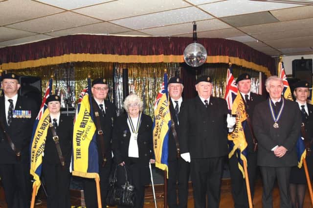 Legion's from across the North West attended the ceremony.