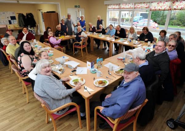 Local residents were treated to a new years party at the Argosy Community Centre, Grange Park. The afternoon featured quizzes, bingo plus a potato pie lunch. Picture by Paul Heyes, Saturday January 12, 2019.