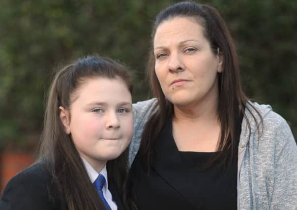 Emma Wright says her 12-year-old daughter, Stacey Wright, was badly bullied at school.