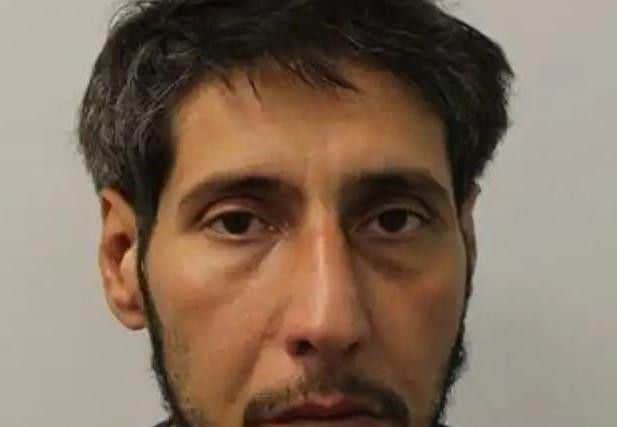 Abdulah Husseini has been arrested in London after failing to turn up at court in Blackpool on charges of theft and fraud.