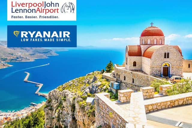 To celebrate Ryanairs two new routes from Liverpool John Lennon Airport here is your chance to win flights to Corfu (pic) or Copenhagen!