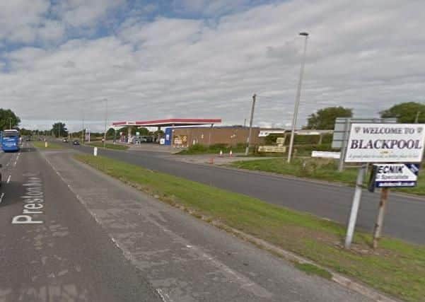 The 82-year-old victim was robbed near his home off Preston New Road, Blackpool on January 16.