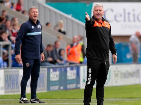 Terry McPhillips wants to see more from his Blackpool players than what they offered against Shrewsbury Town last week