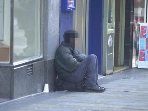 Police aim to raise awareness of modern slavery and how it can affect homeless people
