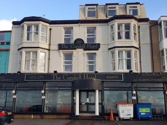 The Cornhill Hotel, on the Prom in Blackpool, was served with 10 improvement notices  and even shut for a while