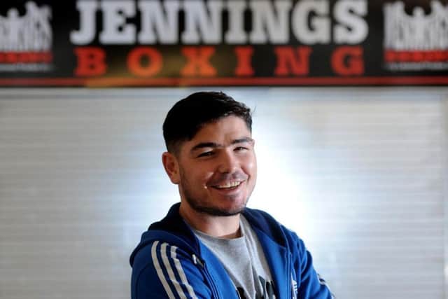 Boxing trainer Michael Jennings