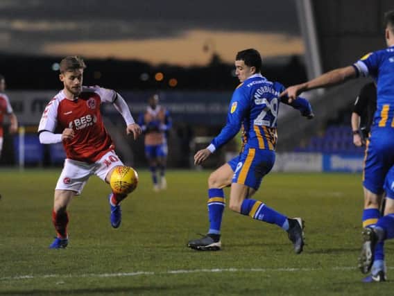 Conor McAleny has been beset by injuries at Fleetwood Town