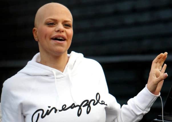 21/02/2009 PA File Photo of reality television star Jade Goody leaving her Essex home on the day before her wedding to fiance Jack Tweed. See PA Feature HEALTH Cervical. Picture credit should read: Chris Radburn/PA Photos. WARNING: This picture must only be used to accompany PA Feature HEALTH Cervical.