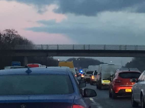 Queues on the M55