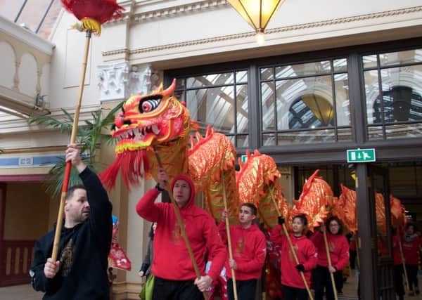 Chinese New Year celebration at Winter Gardens, Blackpool