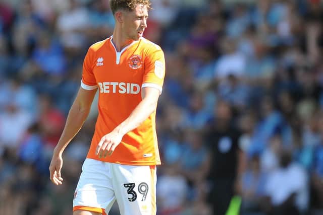 Joe Bunney was due to spend the season on loan at Blackpool