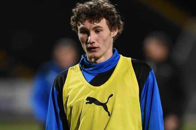 Matty Virtue during his loan spell at Notts County last season