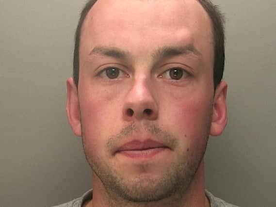 Ben Harve who has been jailed for life at Winchester Crown Court for stabbing a "defenceless" man to death in his sleep before biting the victim's girlfriend on the cheek and then going on to "molest" a teenage girl in her bed less than an hour later.