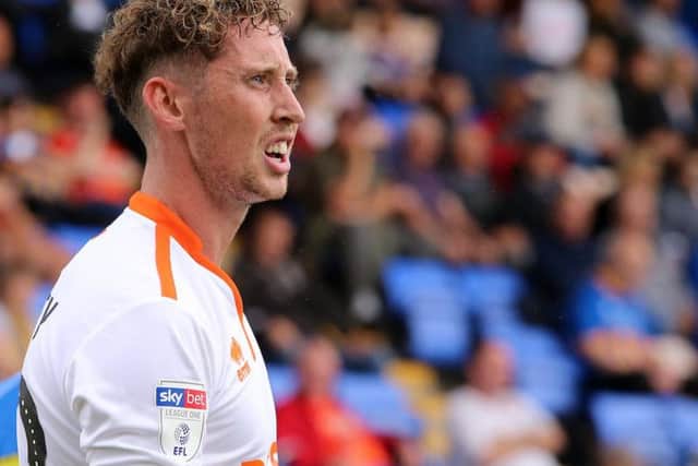 Joe Bunney made just six appearances for Blackpool this season