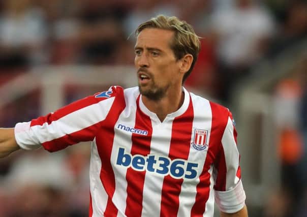 Peter Crouch has moved from Stoke to Burnley (photo: Getty Images)