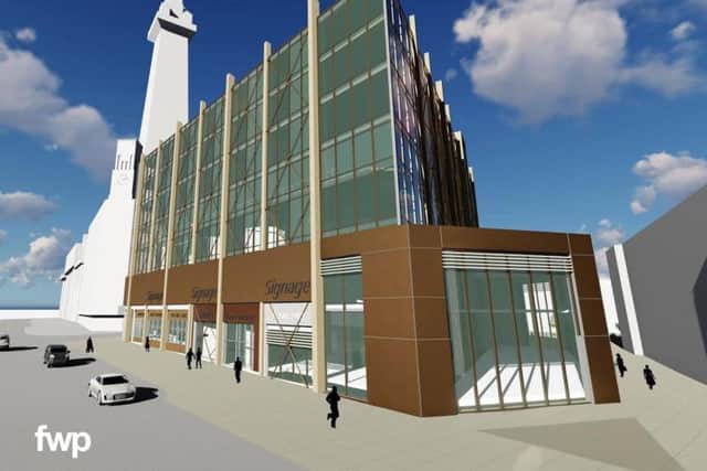 Revised plans for the former Sands venue have been recommended for refusal because planners say the new black design is not fitting for a hotel so close to Blackpool Tower