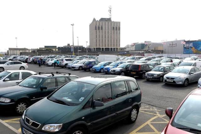 Central Car Park was included in the scheme