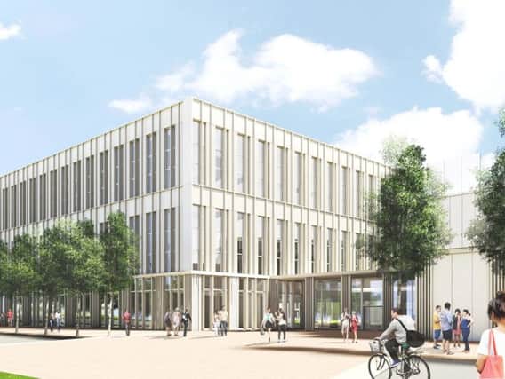 How the new building may look