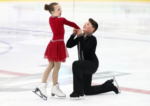 Ice Dance skating pair Harry Bennett and Nikolet Wrigley are well on their way to their dream of British champions and Olympic gold