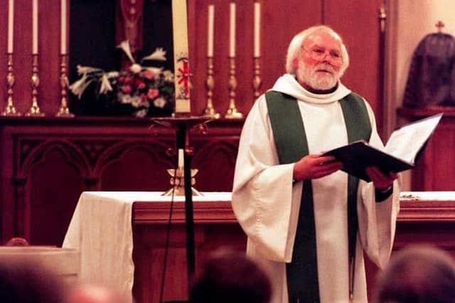 A memorial service was held at St Lukes Church, in Londons Docklands, a year after the 1996 bombings