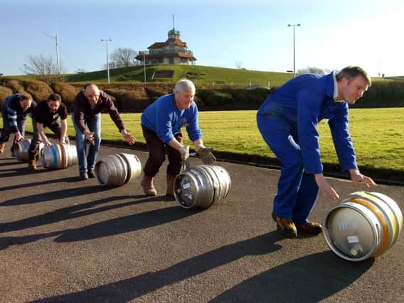 Rolling out the barrels for Fleetwood Beer and Cider Festival