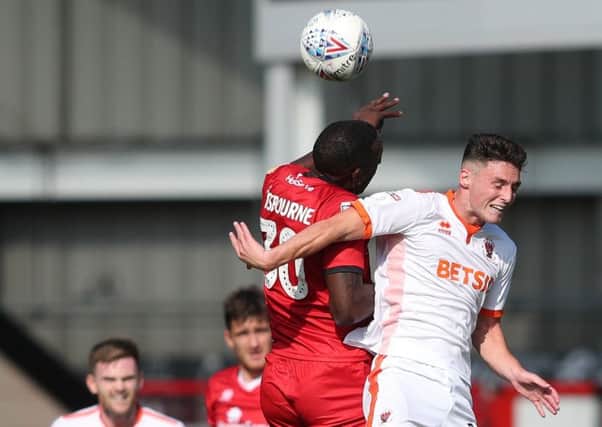 Blackpool and Walsall drew when the two sides met earlier in the season