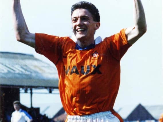 David Eyres was among the goals for Blackpool