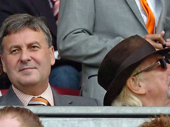 Valeri Belokon, left, is looking to appoint a Court Receiver to recoup the estimated 25m he is still owed by Owen Oyston